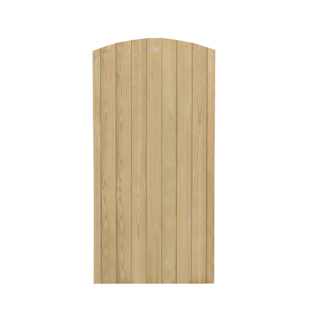 Forest Garden Heavy Duty Dome Top Tongue & Groove Gate – 6ft 5013053162354 2